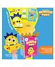 Kalakaram Mini DIY Monster Puppet Making Craft Kit | DIY on The go | Perfect for Gifting | Birthday Gifting | Return Gift for Parties | Kids Aged 4,5,6,7