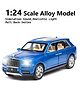 ADKD 1:24 Scale Die Cast Rolls Royce Cullinan Car Model Metal Car with Openable Doors & Pull Back with Sound and Light - (Colour May Vary/ Random Color)
