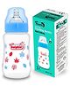 Baby Dolphin Anti-Colic Wide Neck Plastic Feeding Bottle | Pack of 1 | Silicone Nipple | Anti-Colic | Baby Milk Bottle| BPA Free | 250ml| Blue.