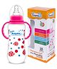 Baby Dolphin Anti-Colic Plastic Feeding Bottle 250ml with Handle| Liquid Silicone Nipple | BPA Free | Anti-Colic | Handle Feeding Bottle | Baby Milk Bottle |Pink.