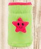 Mittenbooty Baby Broad Neck Bottle Cover for Feeding Bottle upto 150 ml Feeding Bottle with Motif - Green