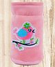 Mittenbooty Baby Broad Neck Bottle Cover for Feeding Bottle upto 150 ml Bird Patchwork -Pink