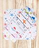 Mittenbooty Hosiery Cotton Premium Baby Washcloth OR Hankies for Newborns,Washable & Reusable, Absorbent, Extra Soft 0 to 24 months, L 26 x B 26 cm, Cotton multi Print Washcloths