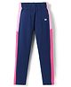 Honeyhap Premium Cotton Knit Full Length Cut & Sew Solid Coloured Jeggings With Bio Finish - Navy Peony Fandango Pink & Prisam Pink