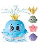 Happy Hues Octopus Light-Up Bath Toy  Water Sprayer with LED Lights & 4 Fun Spray Modes for Babies & Toddlers