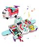 Happy Hues Interactive Airplane Toy  Steering Wheel, Lights & Sound, Musical Piggy Bank for Kids