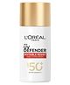 LOREAL PARIS UV Defender Invisible Resist Daily Sunscreen SPF50+ PA++++ 30 ml | Lightweight, Waterproof, Sweatproof & Protects from Pollution & Dust