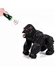 Azhari Light Sensor Rc Gorilla high simulation funny remote control gorilla animal toy with sound and lights for kids Color Design May Vary