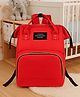 The Cheeky Kidzz Baby Multipurpose Diaper Nappy Bottle Bibs Handbag For Travel Mother Parents Backpack Diapering Shoulder Tote Bag (RED)