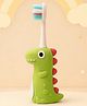 The Cheeky Kidzz Baby Microfiber Ultra Soft Bristles Training Toothbrush Cute Attractive Bear Cartoon Design for Newborn/Infants/Toddlers/Kids (1-7 Years) (Mutli-Color)