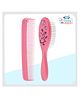 The Cheeky Kidzz Baby Printed Design Comb And Brush Set With And Rounded Tips For Babies Sensitive Skin Hair Care (Pink)