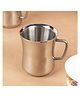 VONCASA Stainless Steel Solid Tea & Coffee Mugs ( Set Of 2, 300 ml, Silver Color )