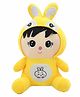 CuddleNest Soft Baby Girl Doll with Rabbit Ear - Height 30 cm