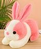 CuddleNest Pink White Rabbit Soft Toy | Extra Soft Plush Stuffed Animal  Pink - Length 30 cm