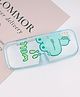 Eyewear Case with Frog Print - Light Green