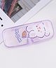 Eyewear Case with Bunny Print - Purple
