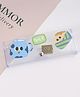 Printed Transparent Glasses Case Free Size - Multicolor