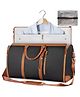 SCHOOLISH Garment Bags For Travel, Convertible Carry On Garment Bag Large Duffle Bags, 2 In 1 Hanging Suitcase Suit Duffel Travel Bags With Shoe Pouch- PACK OF 1- COLOR MAY VARY