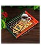 Swadeshi Blessings Wooden Tray for Serving- Handcrafted & Hand-Painted for Kitchen/Table & Home Decor/Gifts,Single Tray Orange Tray small