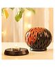Swadeshi Blessings Exclusive Range HandMade Clay Tea Light/ Candle Holder/Clay Diyas for Pooja Room & Living Room