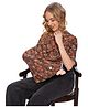 Feather Hug Premium Nursing Cover for Breastfeeding-Brown