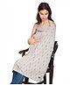 Feather Hug Premium Nursing cover for breastfeeding - Grey