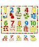 Bunie Number Learning Wooden Board with Knobs for Kids  1 To 10 Multicolor