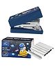 Bunie Stapler Machine with 400 Staples Blister (Pack of 1 Pc, Assorted Color)