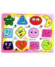Bunie Learning Shapes Puzzle Board Toy for Kids  Multicolor