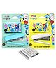 Bunie Stapler Machine with 500 Staples Blister - Pack of 2 Pcs (Color May Vary)