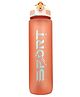 Bunie Sports Water Bottle 1 Litre with Measurement Scale Marker Pink - 1000 ml