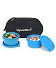 Signoraware Monarch Midday Microsafe Steel Lunch Box - Black