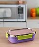 PddFalcon Stainless Steel Comet 100% Leakproof and Microwave-Safe Lunch Box Purple - 750ml