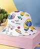 PASSION PETALS Cotton Fish Designed Summer Cap - White