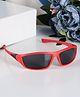 PASSION PETALS Colour Blocked UV Protected Aviator Sunglasses - Red