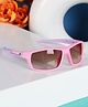 PASSION PETALS Colour Blocked UV Protected Sunglasses - Pink
