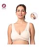 Morph Lace Detailed Maternity Leakproof Nursing Sleep Bra - Skin