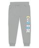 J&JP Cotton Looper Cool Dude Text Printed Pajama - Grey