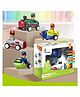 R for Rabbit Orapple Rider Push and Play Mini Toy Car Set for Kids | Non-Toxic BPA Free 4 Pcs Combo of Toy Racing Car, Train, Aero Plane & Speed Boat (Multi 2)