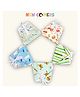 NEW COMERS  Pure Muslin Double Layered Langot For New Born Baby Pack Of 5 -small