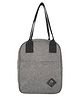 Mike Miloreo Lunch Bag Grey - Height - 9 Inches. Capacity 7L