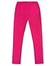 Nino Togs Cotton Lycra Solid Leggings - Pink