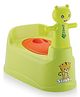 Reliance PLAST Dora Potty Seat High Quality-With Removable Bowl & Closing Lid Potty Seat - Green