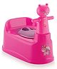 Reliance PLAST Dora Potty Seat High Quality-With Removable Bowl & Closing Lid Potty Seat- Pink