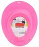 Reliance PLAST English Toilet Trainer Baby Potty Seat with Handle and Back Support Toilet Seat for Western Toilet - Pink