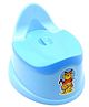 Reliance PLAST Shark Potty Seat High Quality-Chair for Kids- Potty Toilet Chair With Closing Lid For (6-18 Month Kids) - Blue