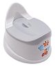 Reliance PLAST Shark Potty Seat High Quality-Chair for Kids- Potty Toilet Chair With Closing Lid For (6-18 Month Kids) - Gray