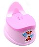 Reliance PLAST Shark Potty Seat High Quality-Chair for Kids- Potty Toilet Chair With Closing Lid For (6-18 Month Kids) - Pink