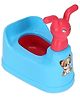 Reliance PLAST Toilet Trainer Baby Potty Seat  With Removable Bowl & Closing Lid Potty - Blue & Pink