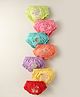 Simply Sinker Knit Bloomers with Animal Print Pack of 7 - Yellow Dark Pink & Red